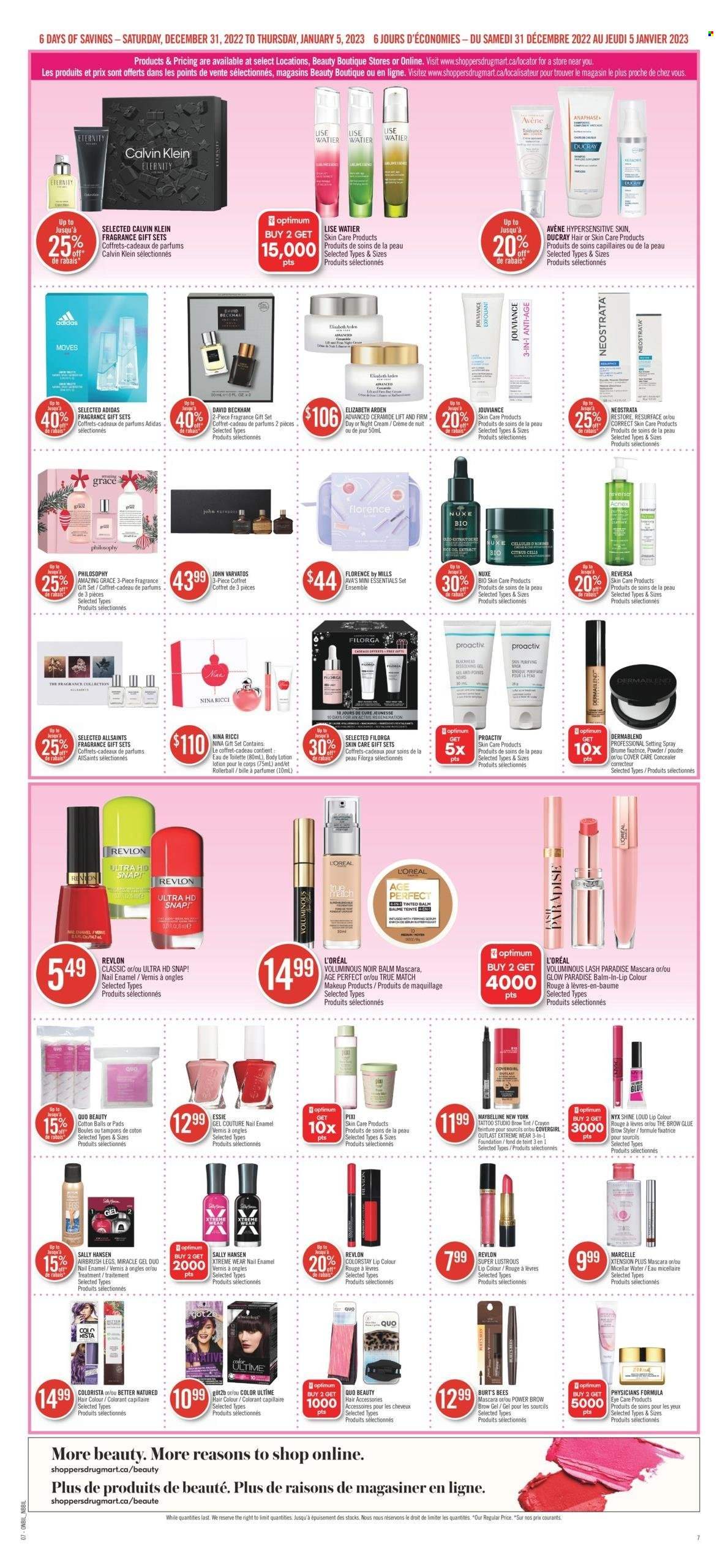 Shoppers Drug Mart flyer - December 31, 2022 - January 05, 2023. Page 11