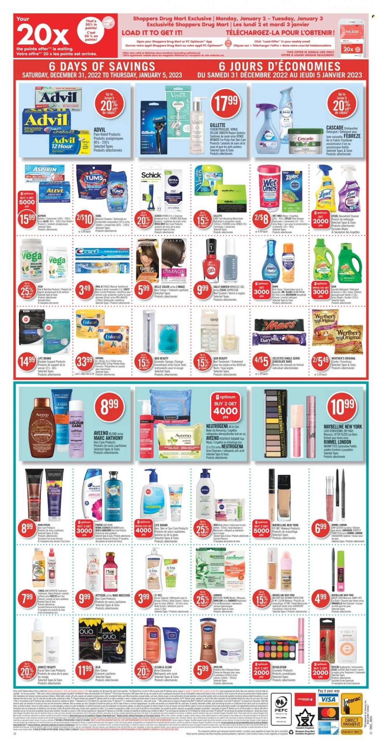 Shoppers Drug Mart flyer - December 31, 2022 - January 05, 2023. Page 14