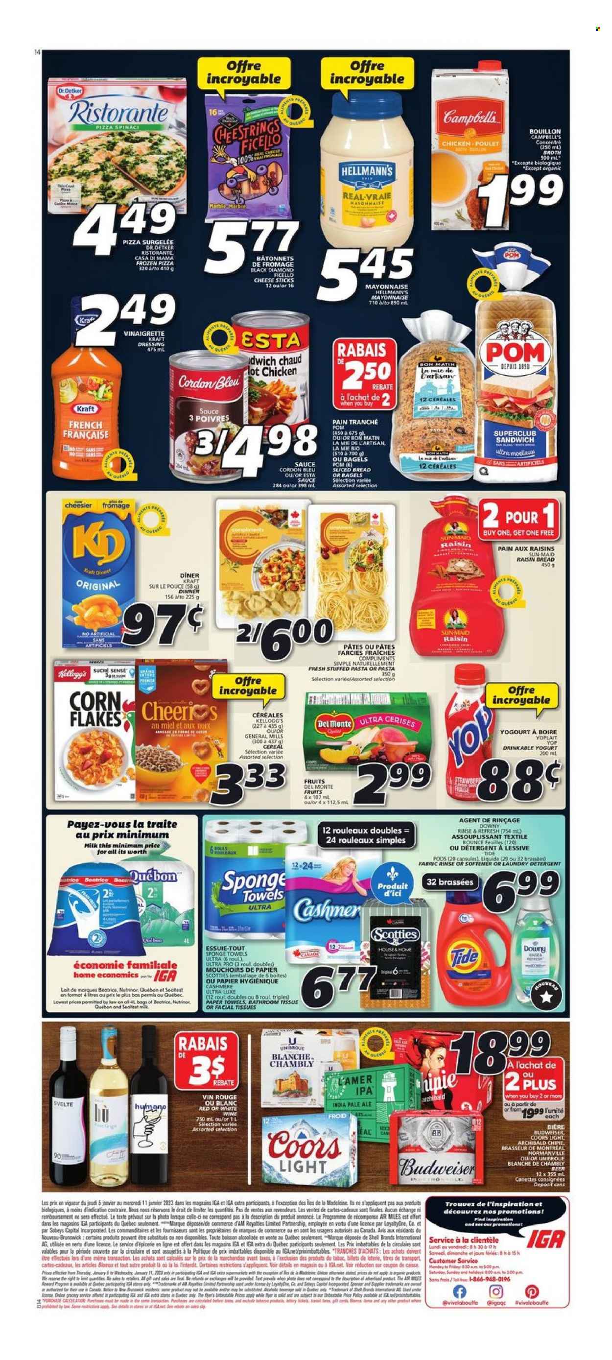 IGA flyer - January 05, 2023 - January 11, 2023. Page 2