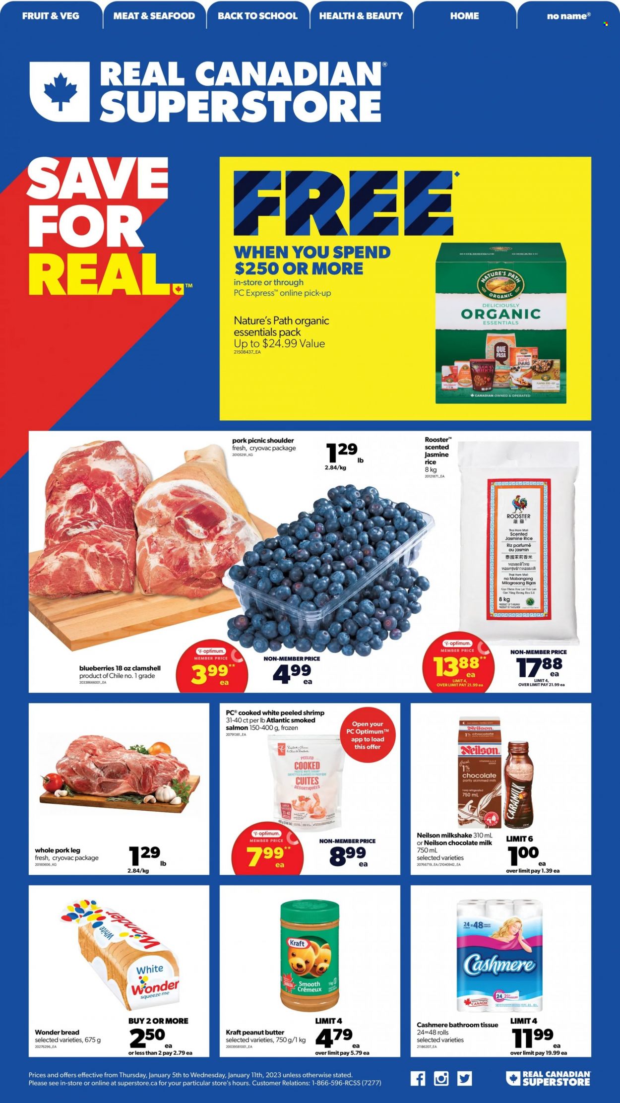 Real Canadian Superstore flyer - January 05, 2023 - January 11, 2023. Page 1