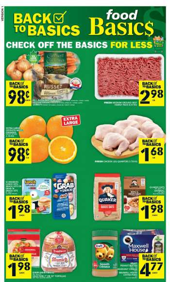 Circulaire Food Basics - 05 Janvier 2023 - 11 Janvier 2023.