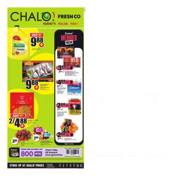 Circulaire Chalo! FreshCo. - 05 Janvier 2023 - 11 Janvier 2023.