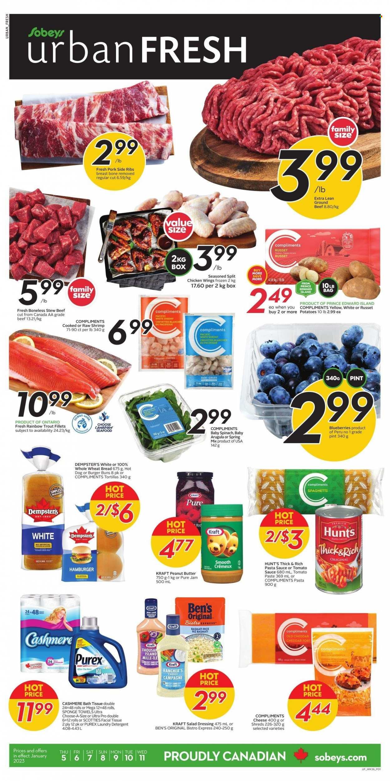 Sobeys Urban Fresh flyer - January 05, 2023 - January 11, 2023. Page 1