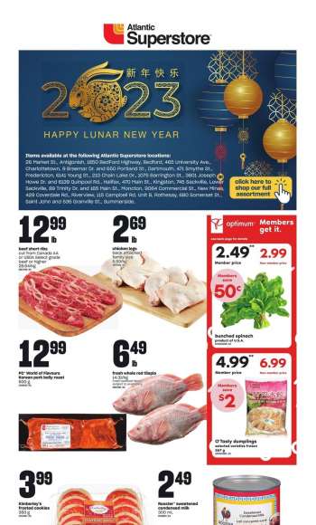 Atlantic Superstore Flyer - January 05, 2023 - January 25, 2023.