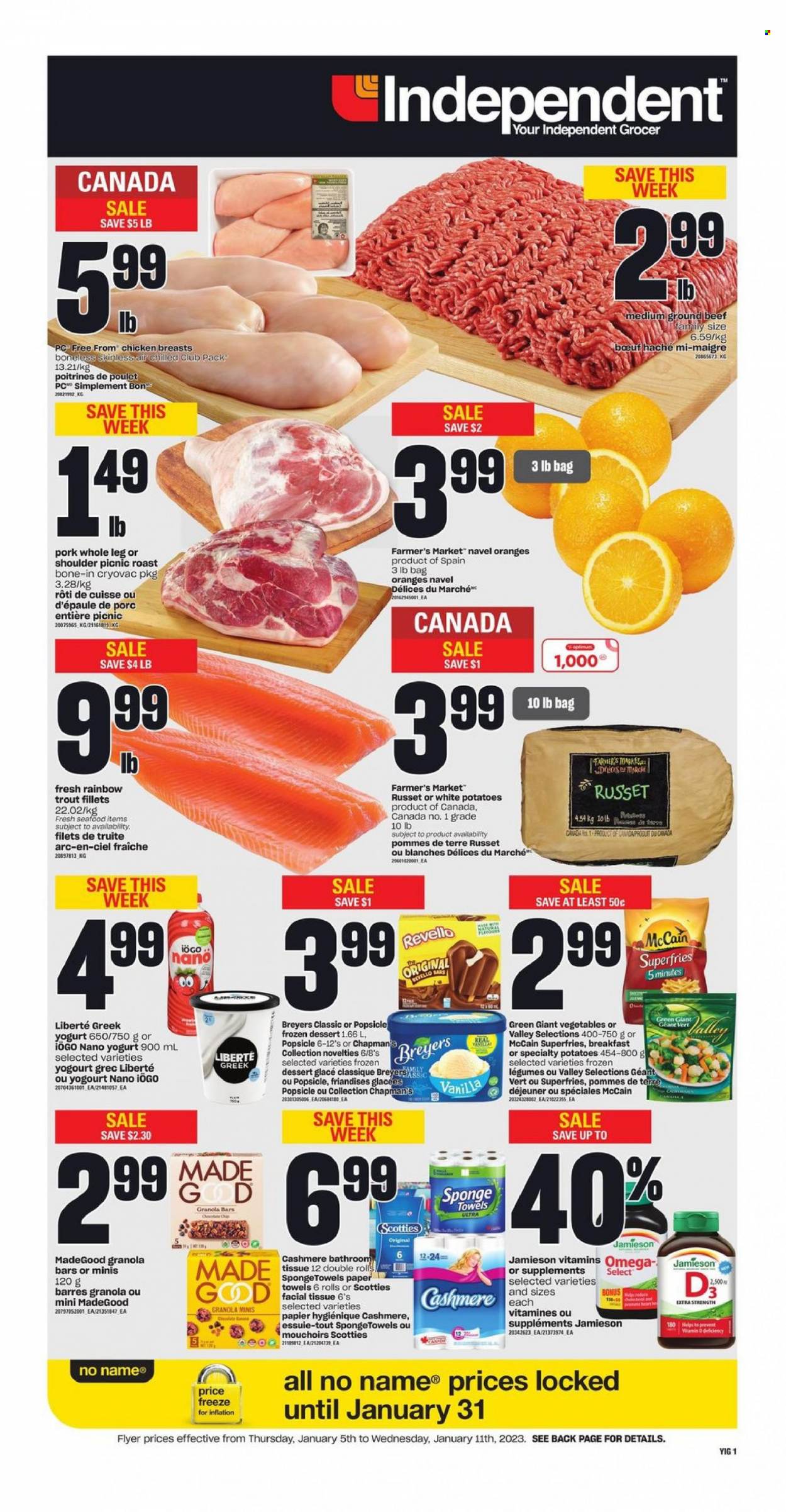 Independent flyer - January 05, 2023 - January 11, 2023. Page 1