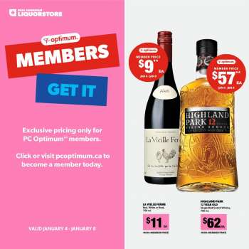 Real Canadian Liquorstore Flyer - January 04, 2023 - January 08, 2023.