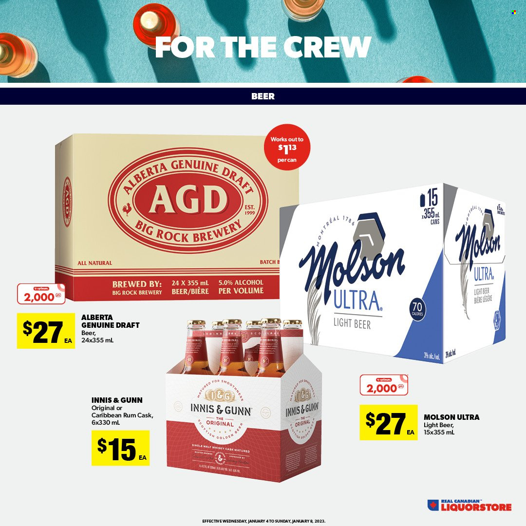 Real Canadian Liquorstore flyer - January 04, 2023 - January 08, 2023. Page 5
