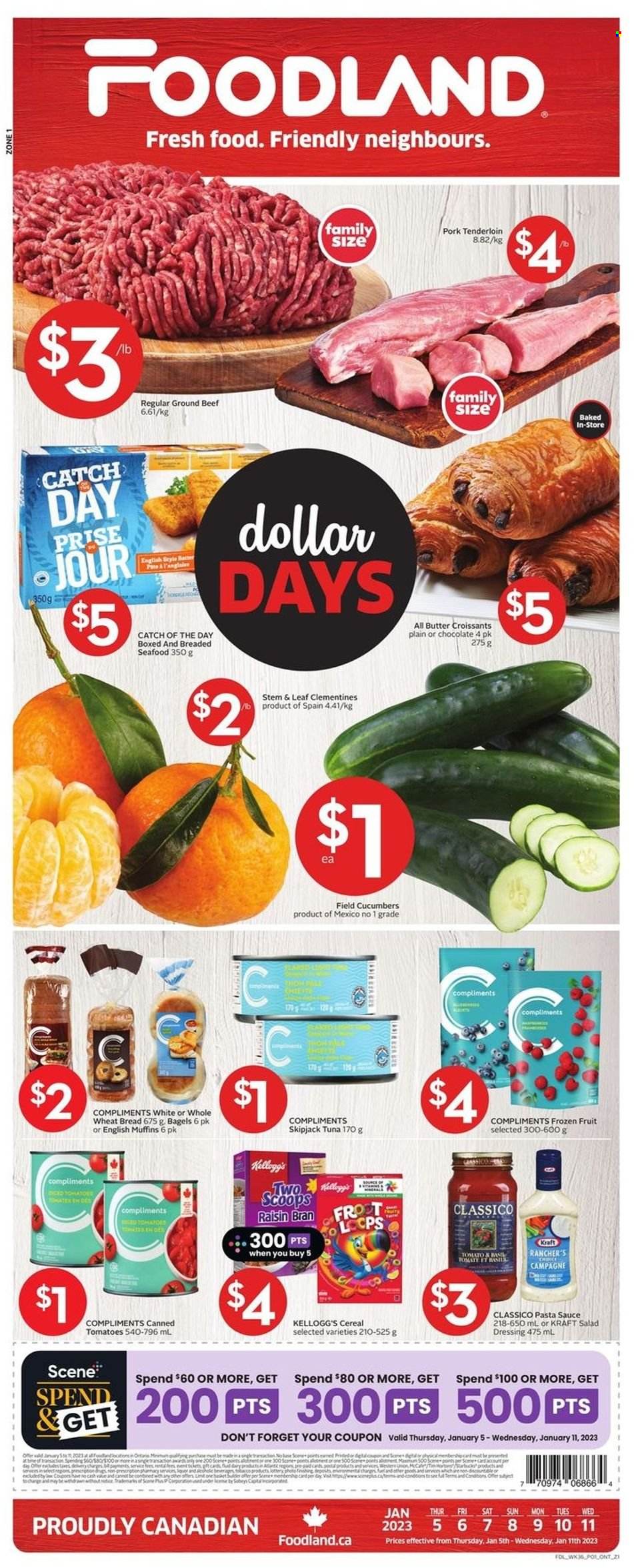 Foodland flyer - January 05, 2023 - January 11, 2023. Page 1