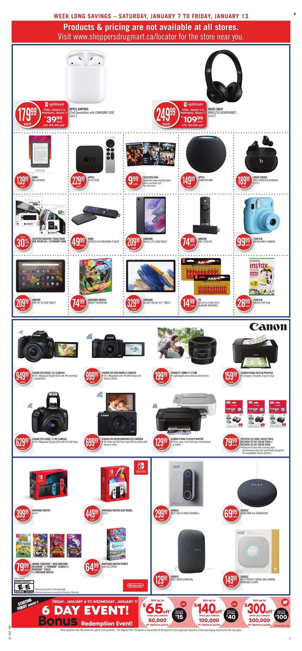 Shoppers Drug Mart flyer - January 07, 2023 - January 13, 2023. Page 8