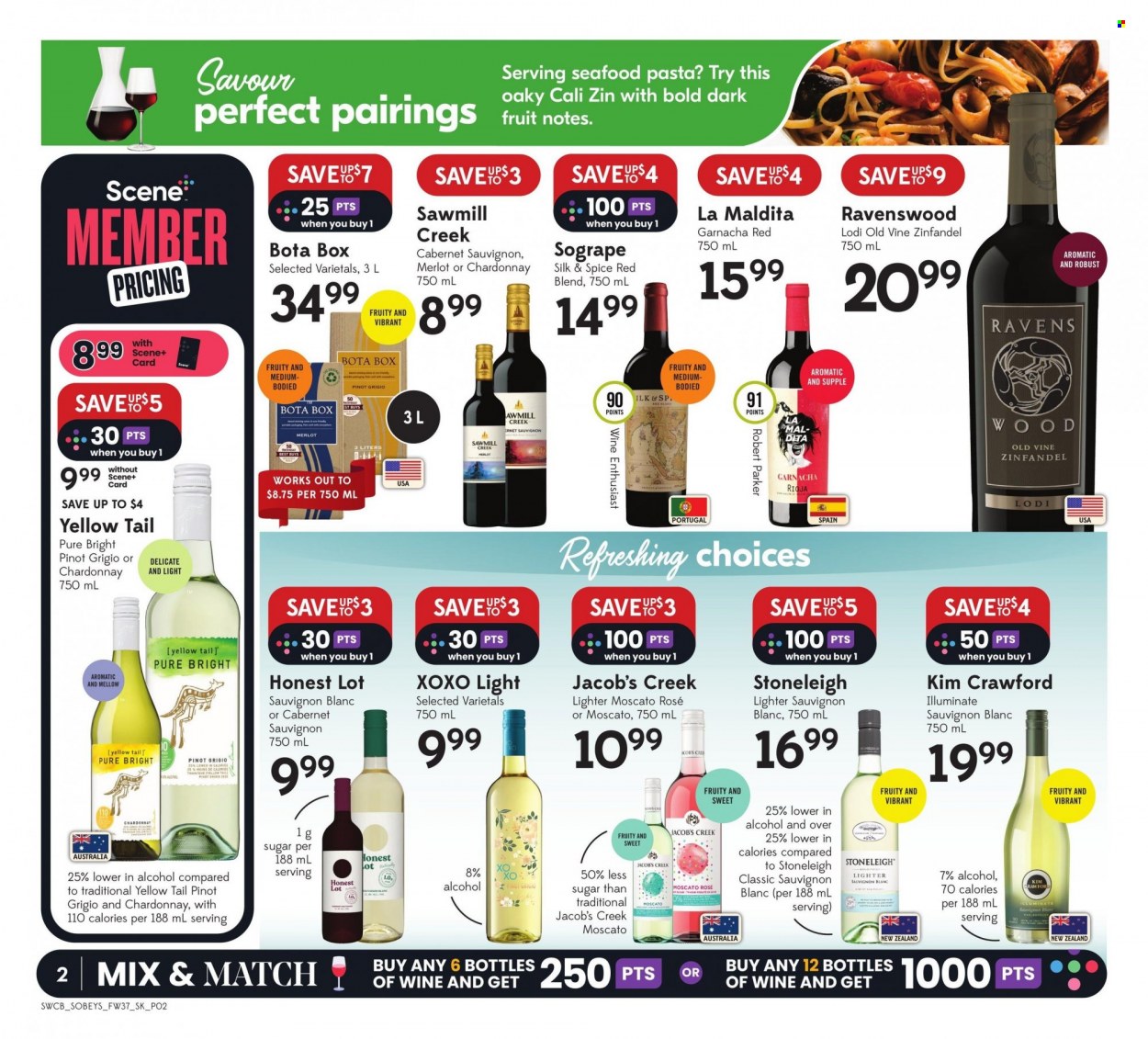 Sobeys Liquor flyer - January 12, 2023 - January 25, 2023. Page 2