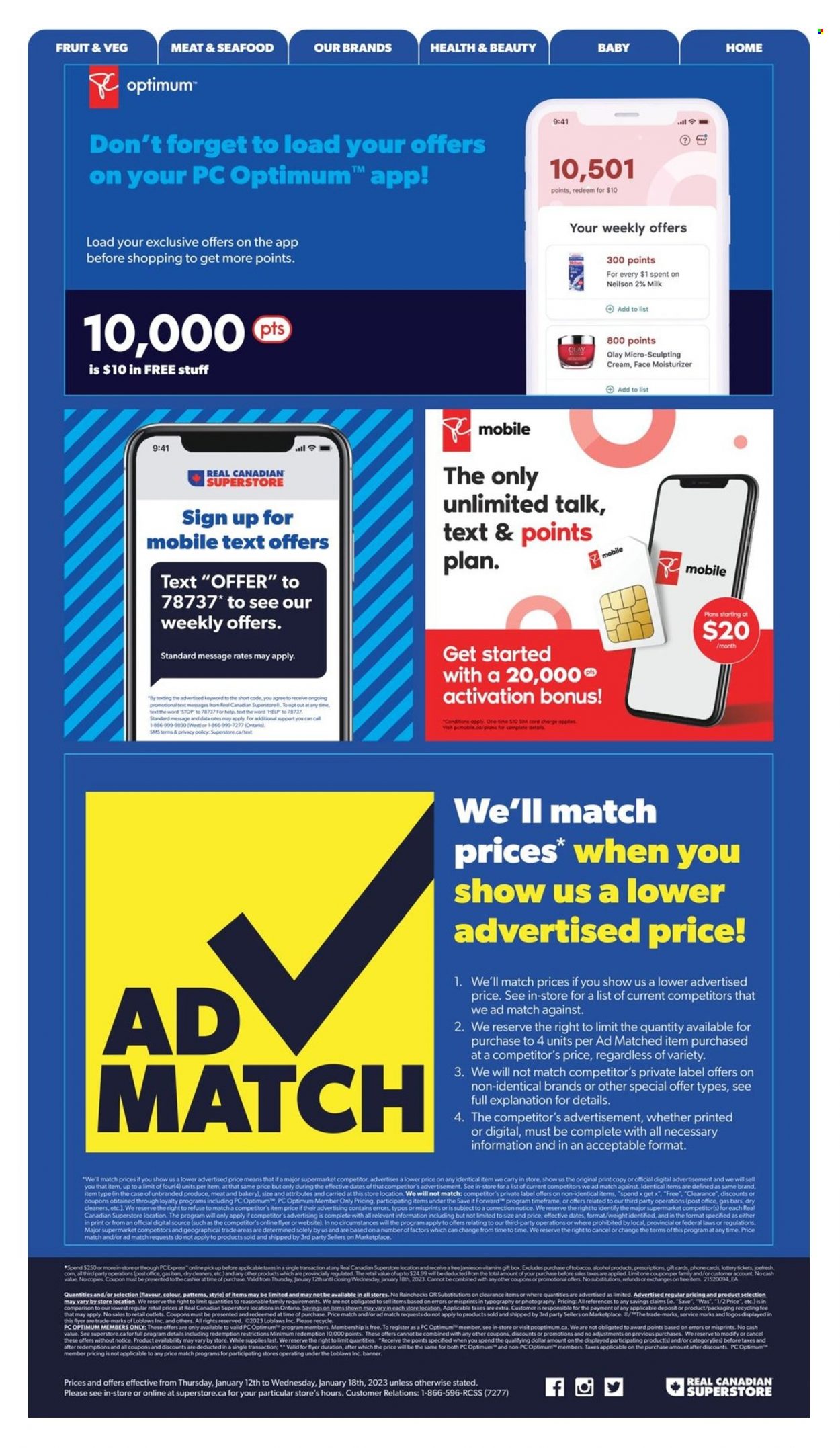 Real Canadian Superstore flyer - January 12, 2023 - January 18, 2023. Page 20