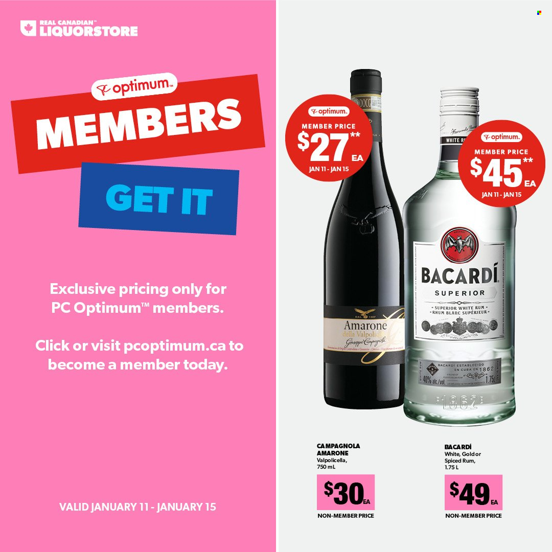 Real Canadian Liquorstore flyer - January 11, 2023 - January 15, 2023. Page 1