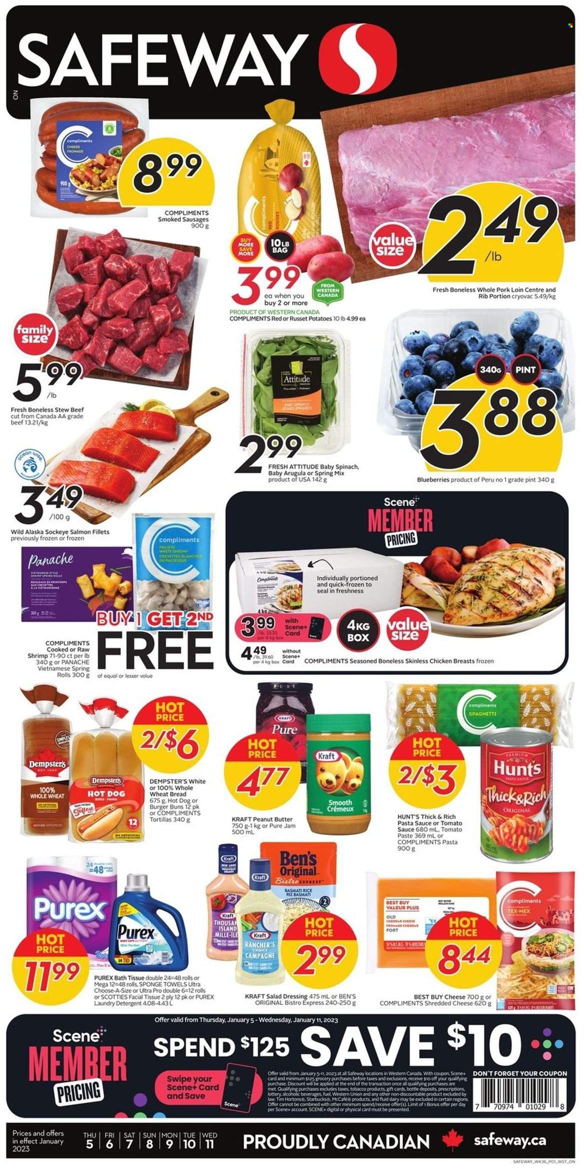 Circulaire Safeway - 12 Janvier 2023 - 18 Janvier 2023. Page 1