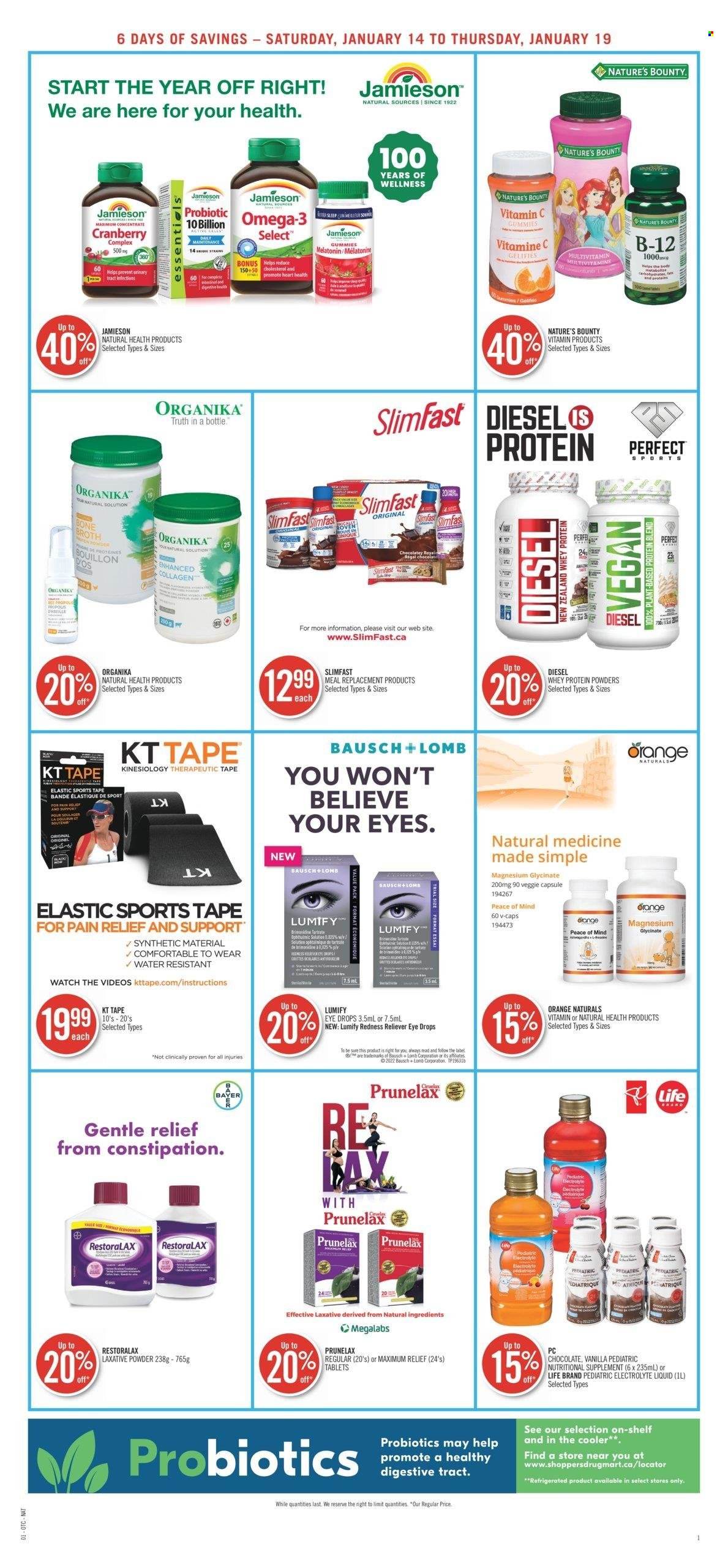 Shoppers Drug Mart flyer - January 14, 2023 - January 19, 2023. Page 3