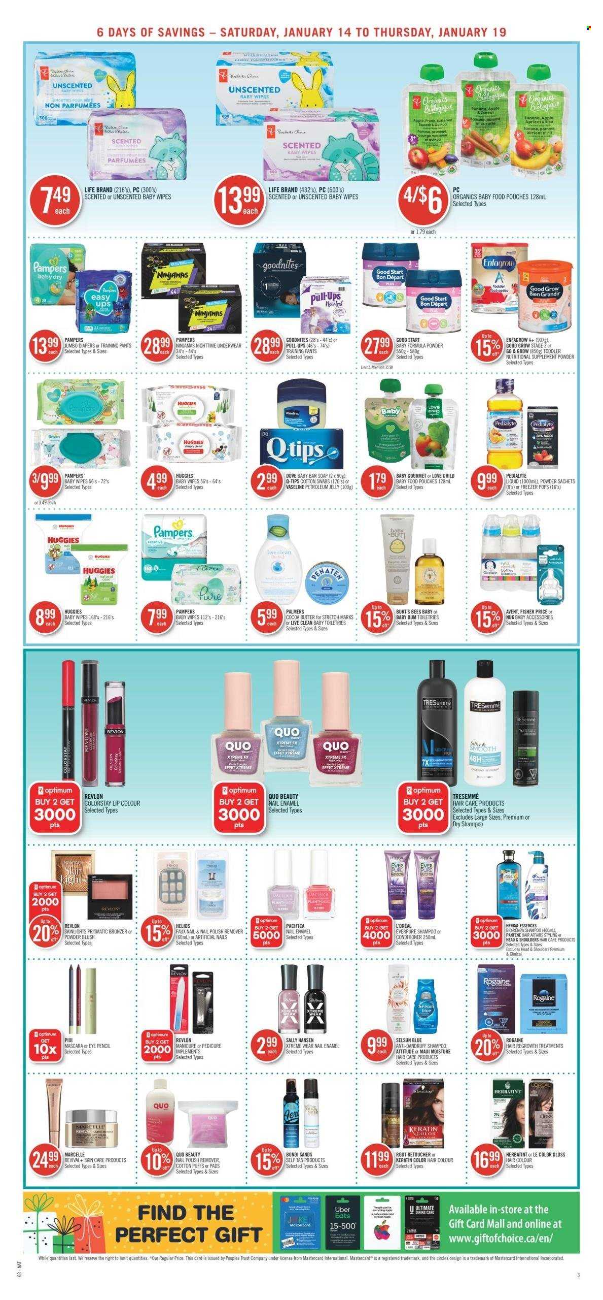 Shoppers Drug Mart flyer - January 14, 2023 - January 19, 2023. Page 10