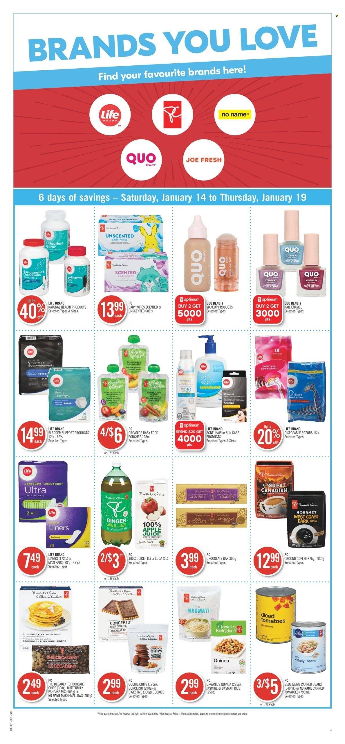 Shoppers Drug Mart flyer - January 14, 2023 - January 19, 2023. Page 15