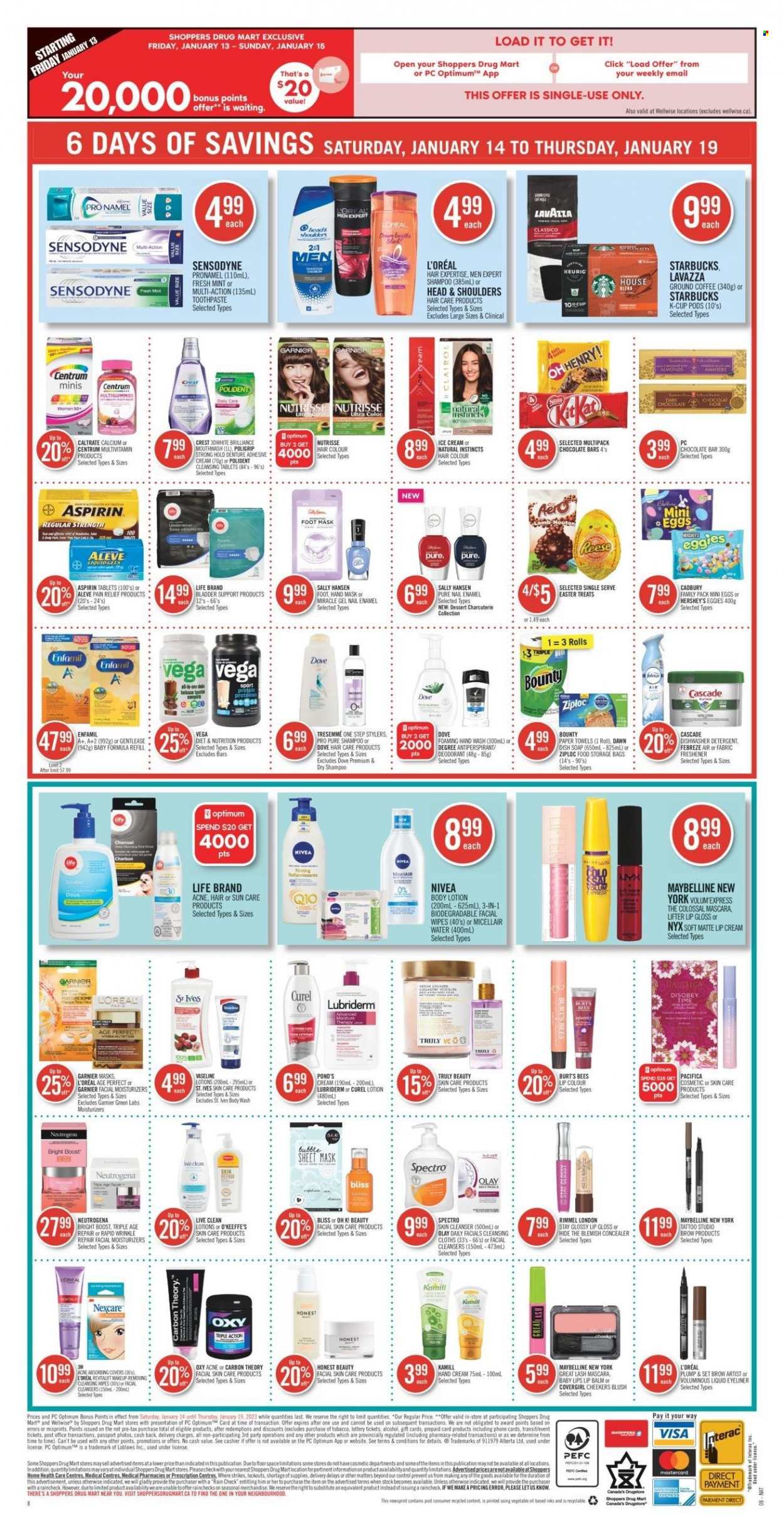 Shoppers Drug Mart flyer - January 14, 2023 - January 19, 2023. Page 16