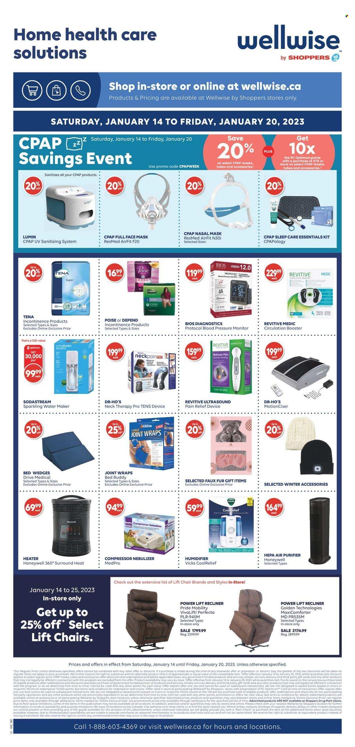 Shoppers Drug Mart flyer - January 14, 2023 - January 19, 2023. Page 17
