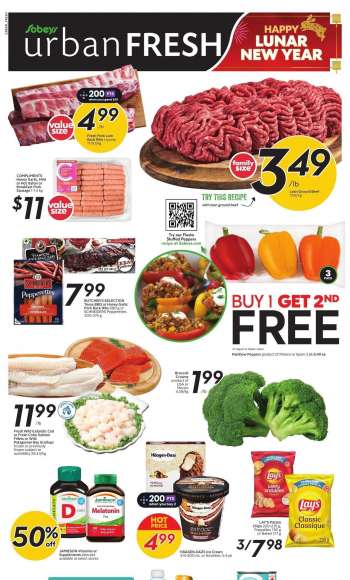Sobeys Urban Fresh Flyer - January 19, 2023 - January 25, 2023.