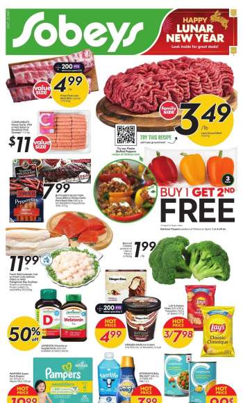 Circulaire Sobeys - 19 Janvier 2023 - 25 Janvier 2023.