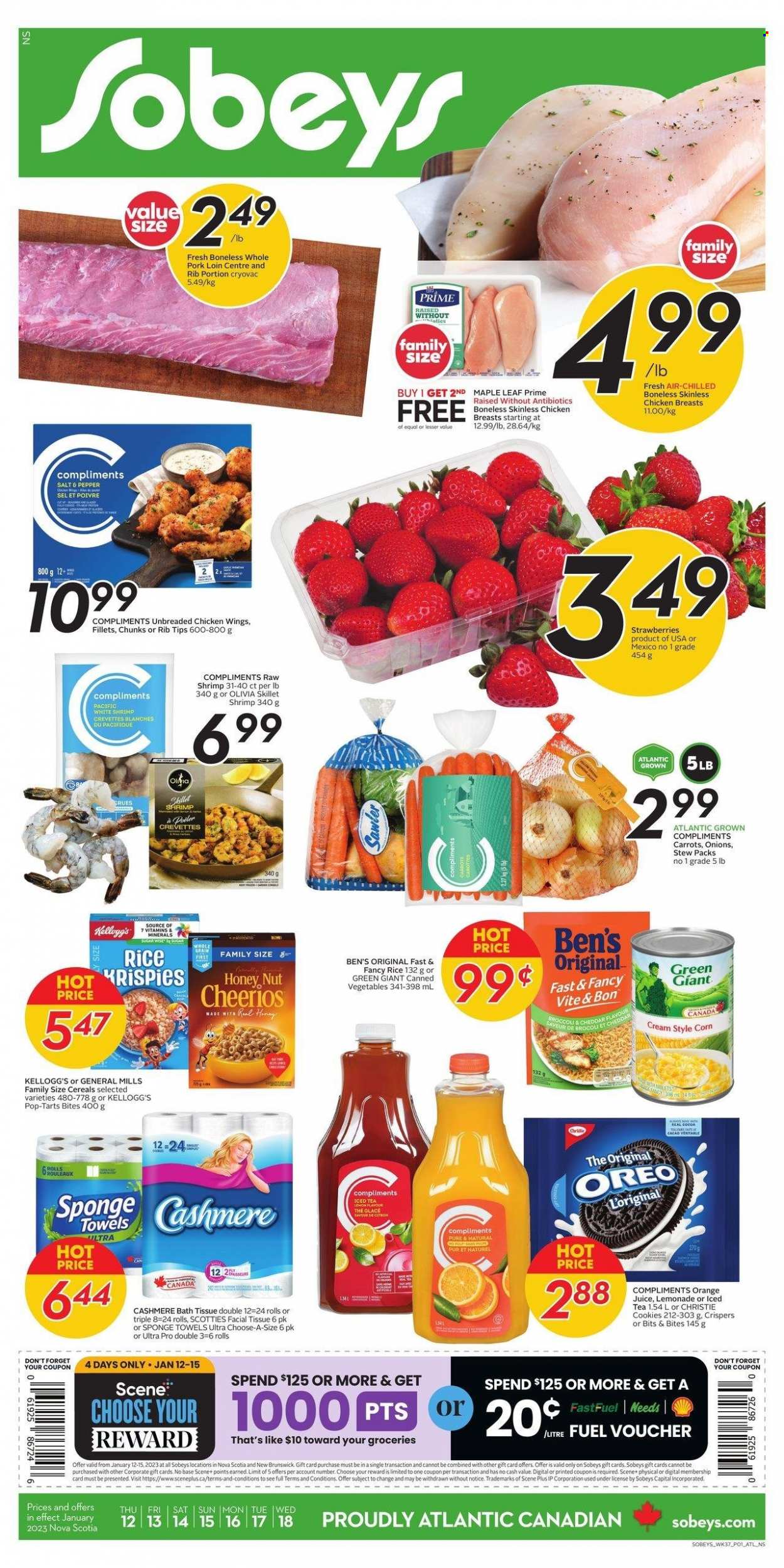 Sobeys flyer - January 12, 2023 - January 18, 2023. Page 1
