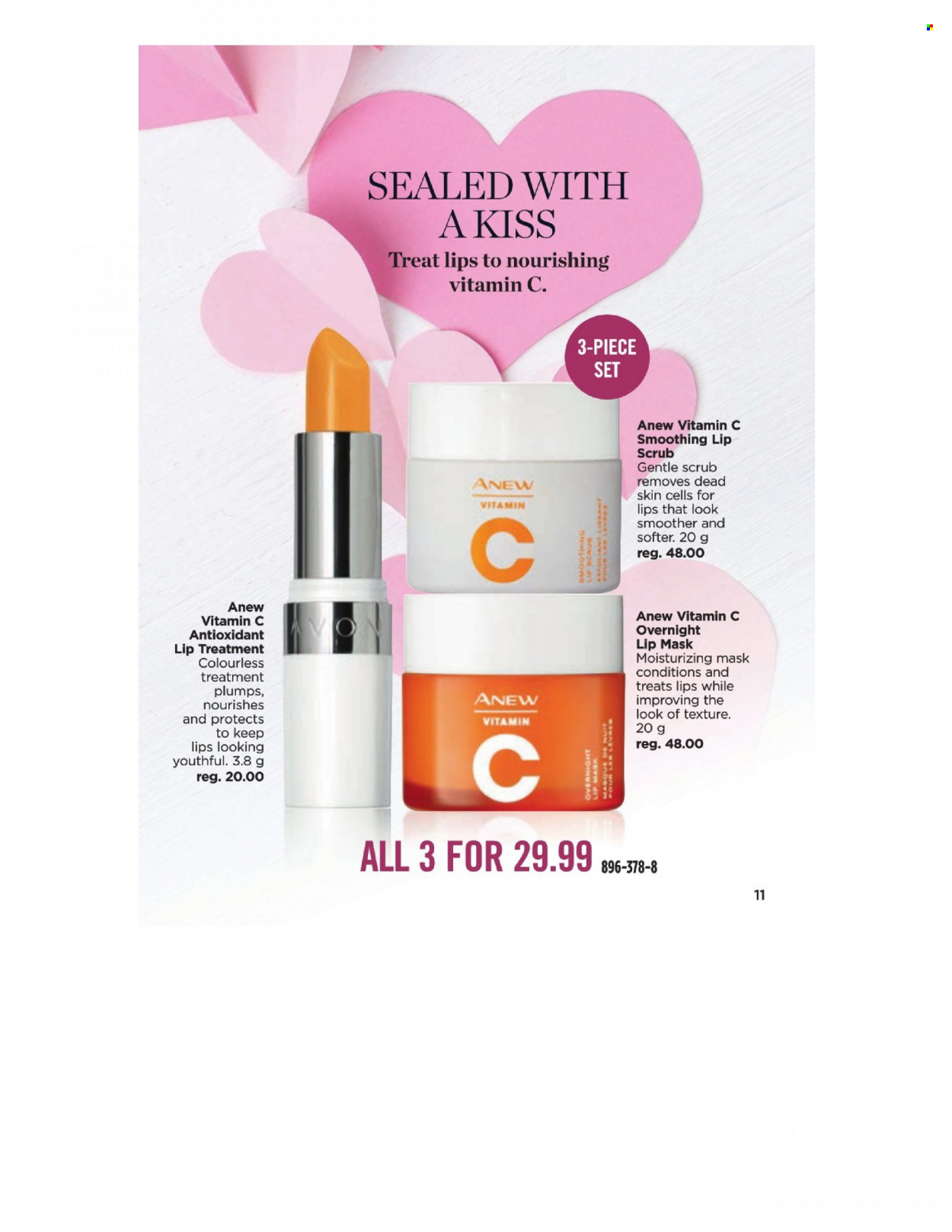 thumbnail - Avon Flyer - Sales products - Anew, vitamin c. Page 11.