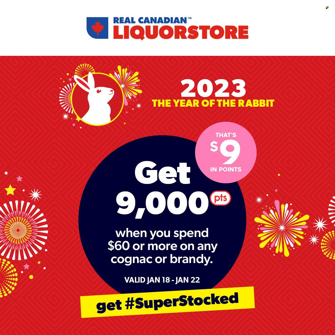 Real Canadian Liquorstore flyer - January 18, 2023 - January 22, 2023. Page 1