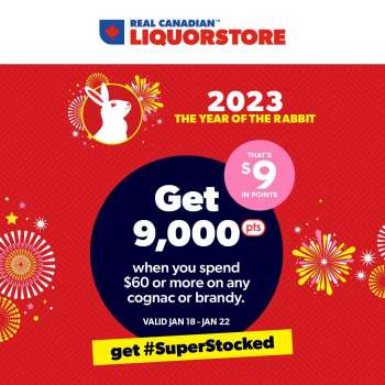 Circulaire Real Canadian Liquorstore - 18 Janvier 2023 - 22 Janvier 2023.