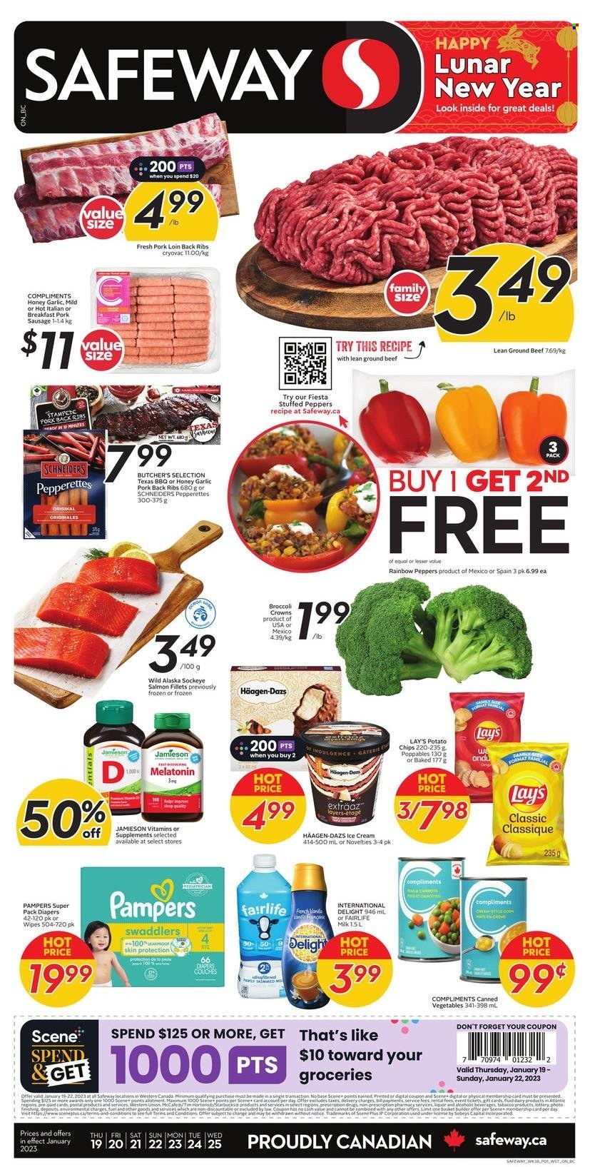 Safeway flyer - January 19, 2023 - January 25, 2023. Page 1