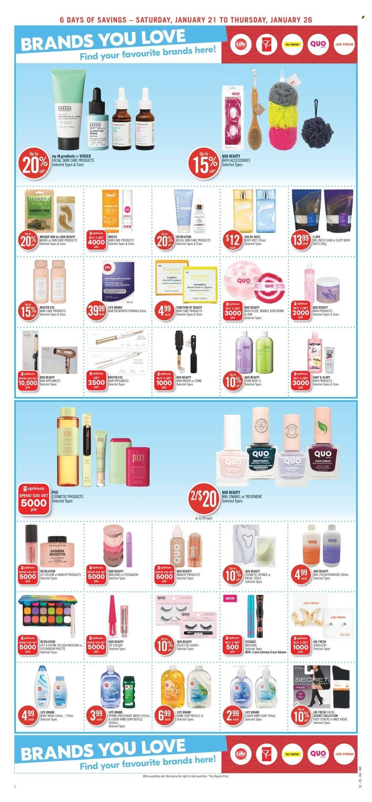 Shoppers Drug Mart flyer - January 21, 2023 - January 26, 2023. Page 12
