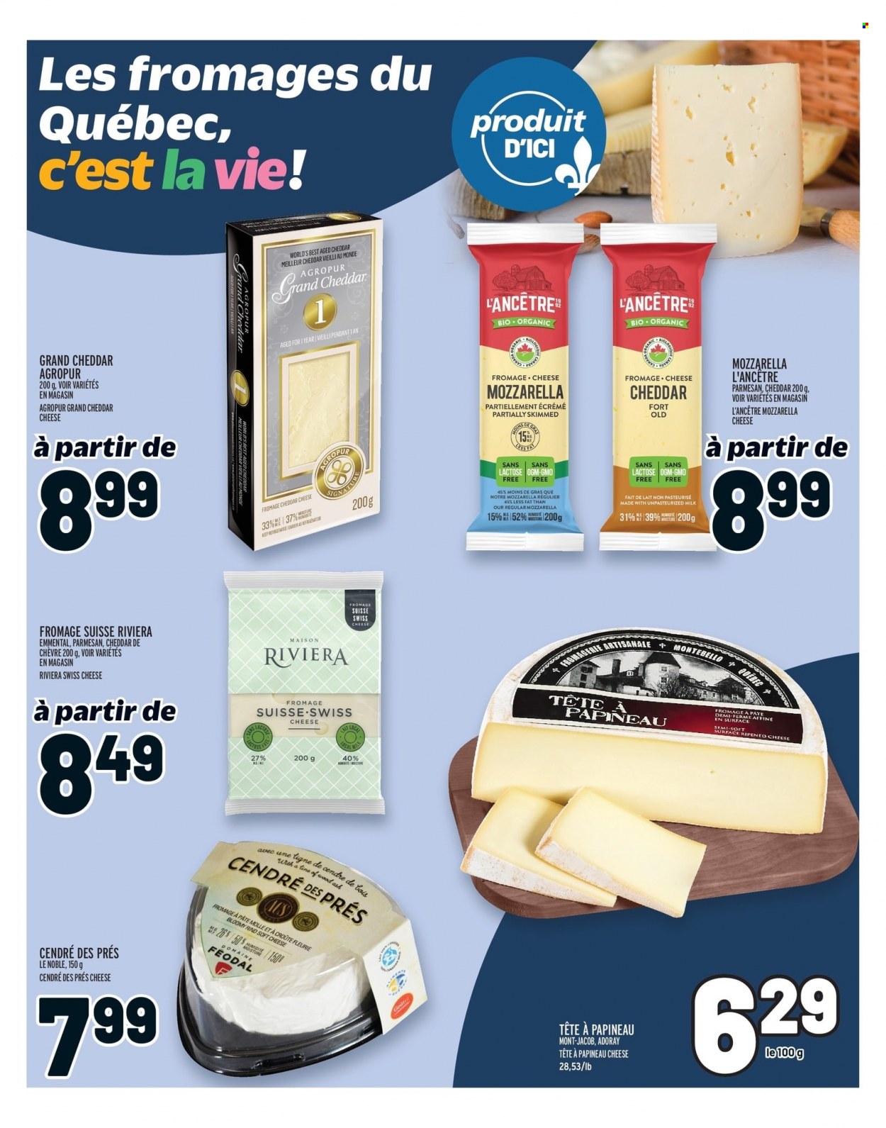 thumbnail - Metro Flyer - January 26, 2023 - February 01, 2023 - Sales products - soft cheese, swiss cheese, cheddar, parmesan, cheese, milk, mozzarella. Page 16.