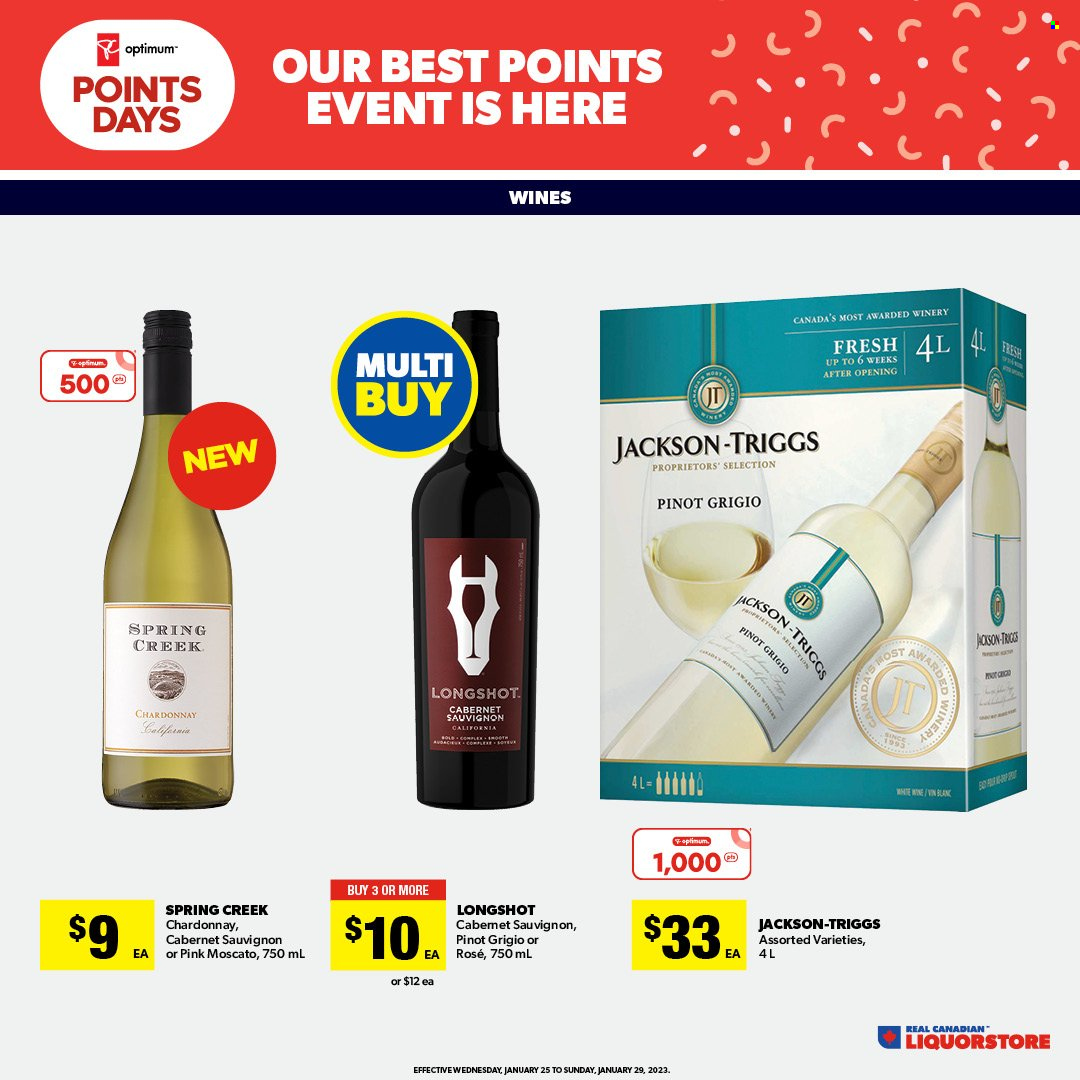 Real Canadian Liquorstore flyer - January 25, 2023 - January 29, 2023. Page 4