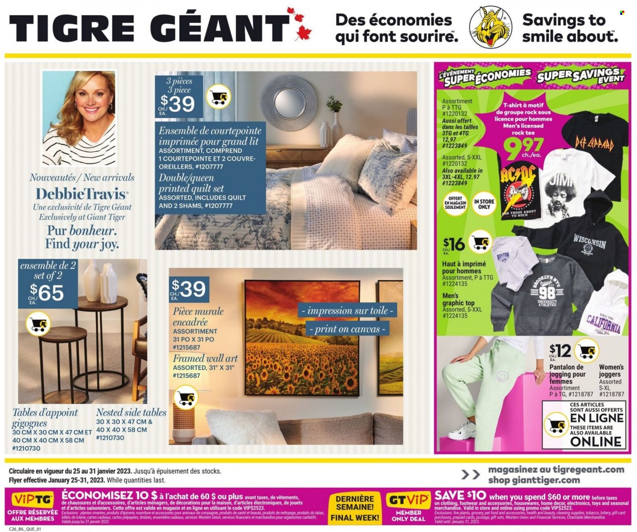 Giant Tiger flyer - January 25, 2023 - January 31, 2023. Page 1