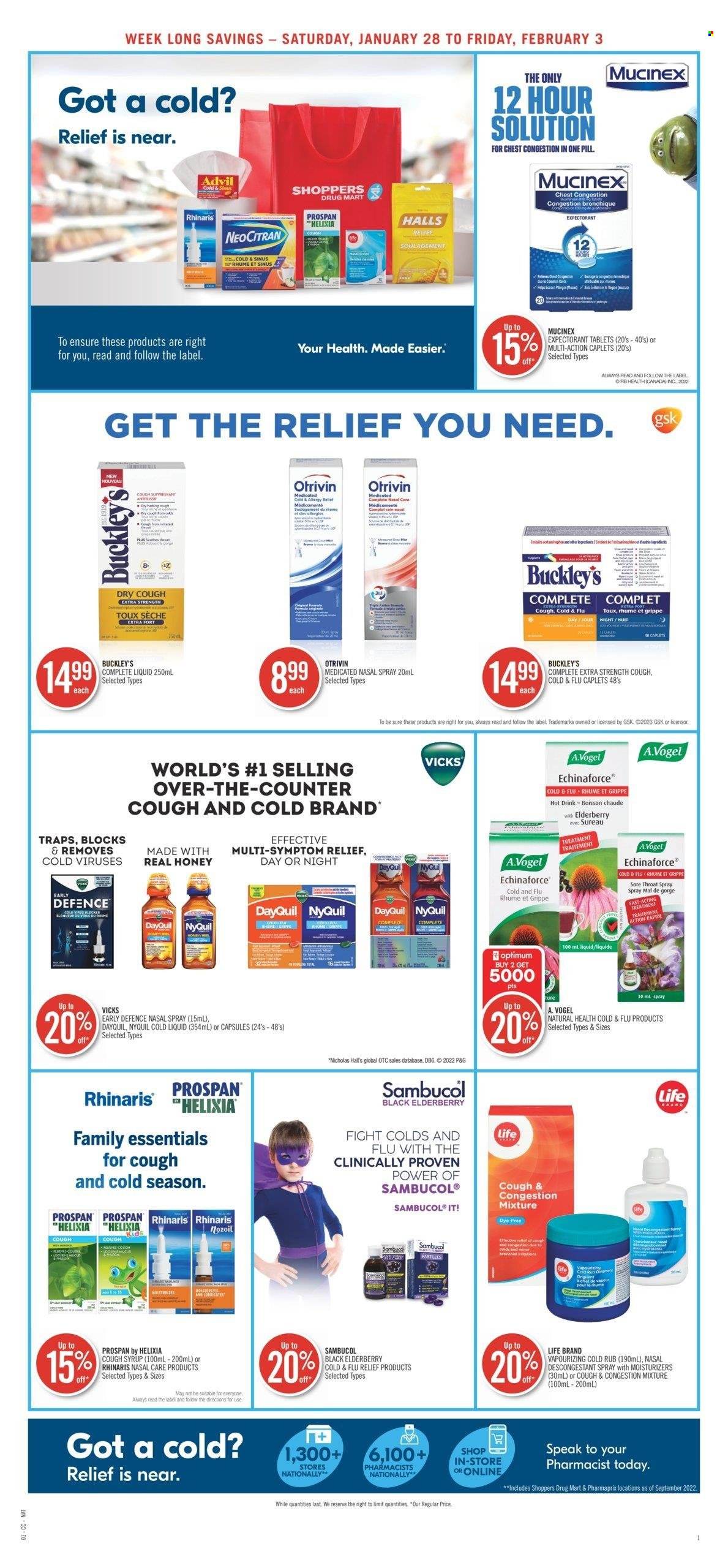Shoppers Drug Mart flyer - January 28, 2023 - February 03, 2023. Page 3
