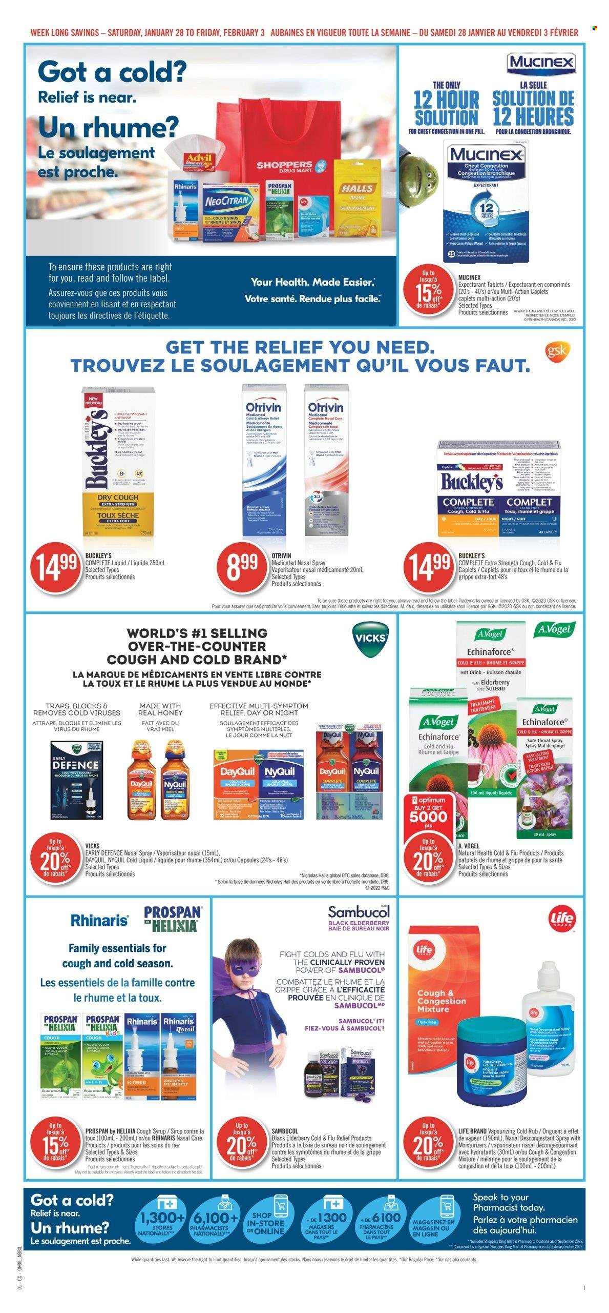 Shoppers Drug Mart flyer - January 28, 2023 - February 03, 2023. Page 3