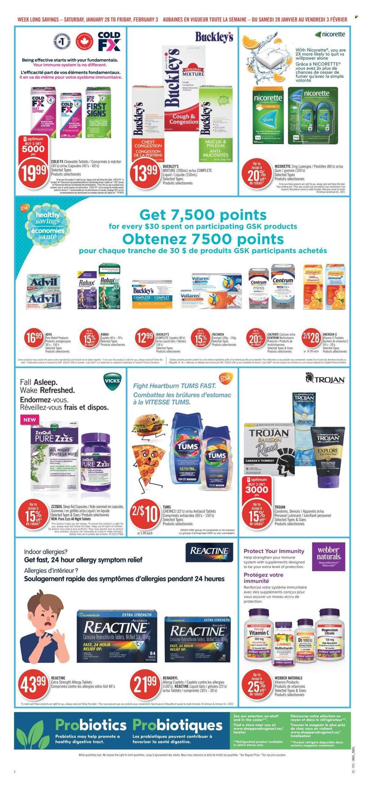 Shoppers Drug Mart flyer - January 28, 2023 - February 03, 2023. Page 4