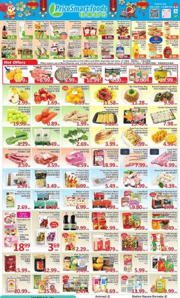 PriceSmart Foods flyer