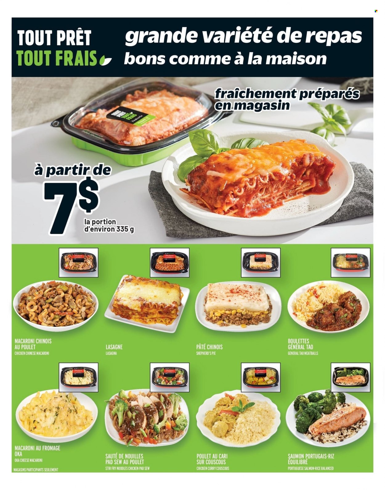 thumbnail - Metro Flyer - February 02, 2023 - February 08, 2023 - Sales products - pie, meatballs, macaroni, noodles, lasagna meal, rice, couscous. Page 16.