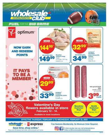 Circulaire Wholesale Club