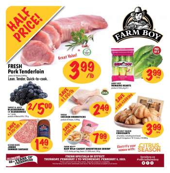 Farm Boy Flyer - February 02, 2023 - February 08, 2023.