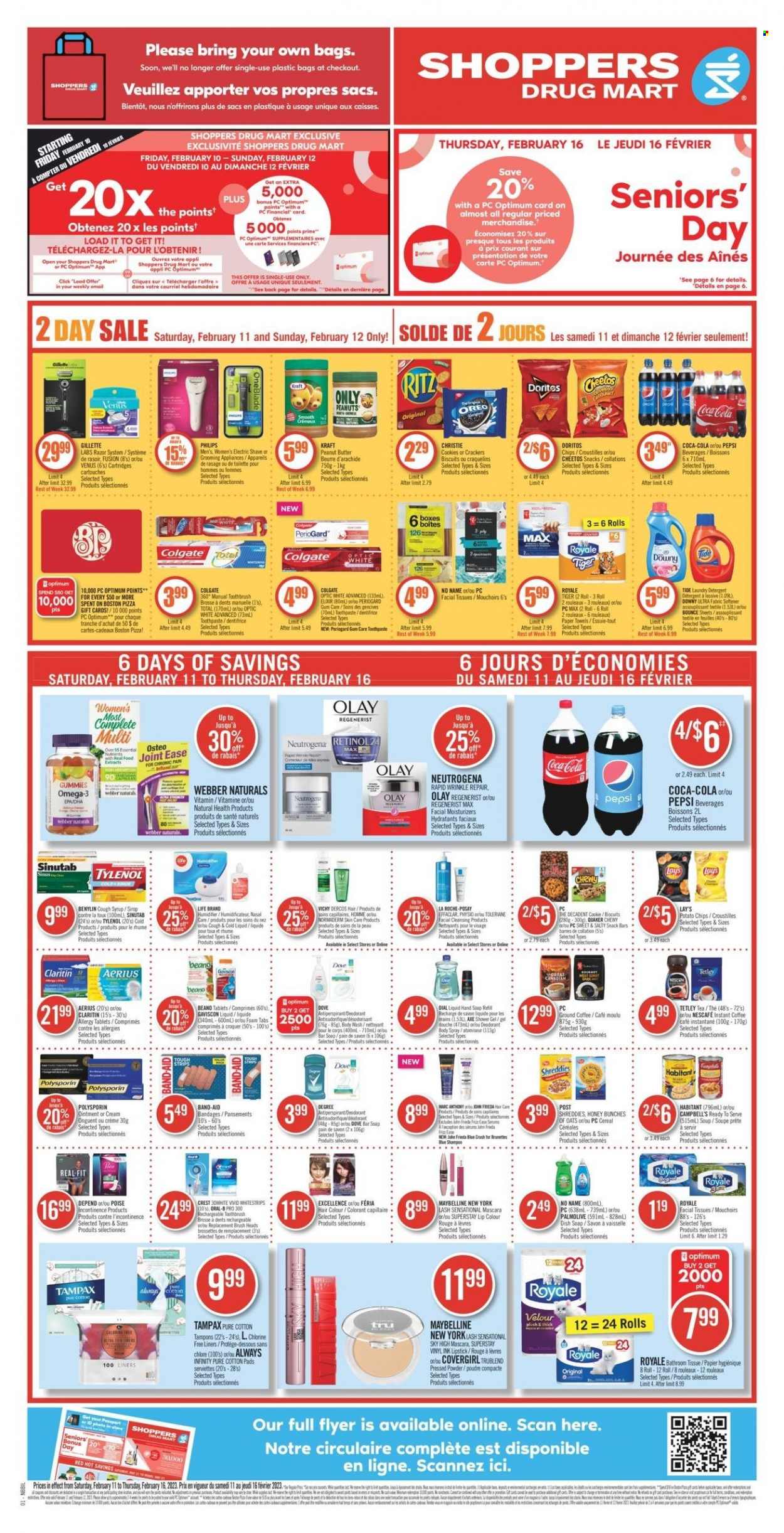Shoppers Drug Mart flyer - February 11, 2023 - February 16, 2023. Page 1