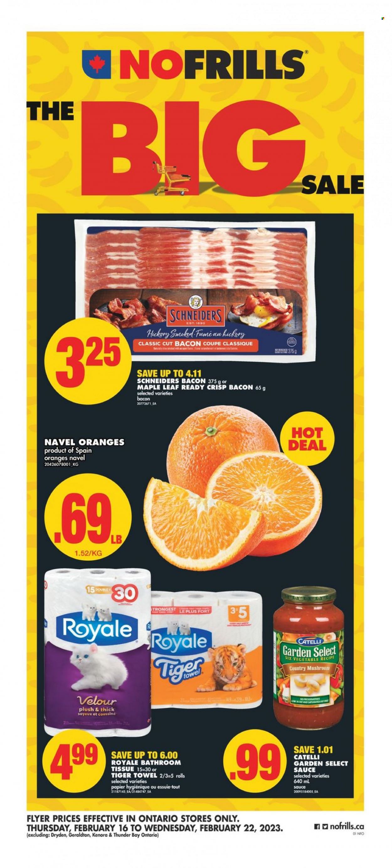 No Frills flyer - February 16, 2023 - February 22, 2023. Page 1