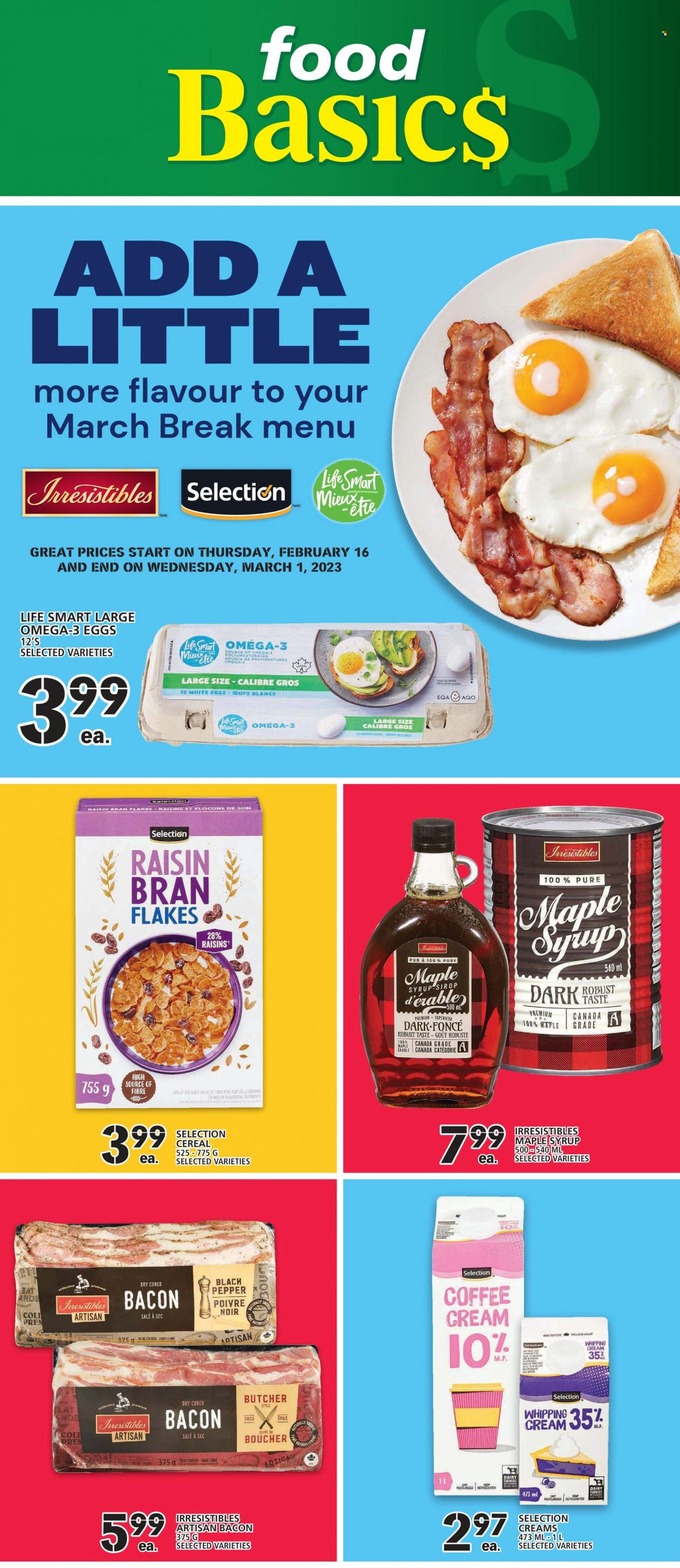 Food Basics flyer - February 16, 2023 - February 22, 2023. Page 1
