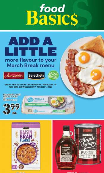FOOD BASICS flyer