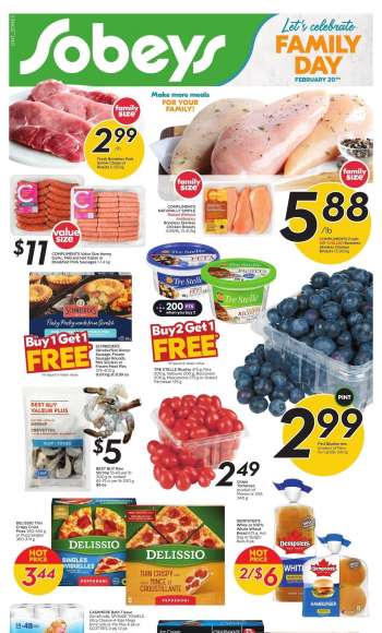 Sobeys Flyer - February 16, 2023 - February 22, 2023.