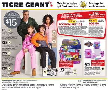 Giant Tiger Flyer - February 15, 2023 - February 21, 2023.