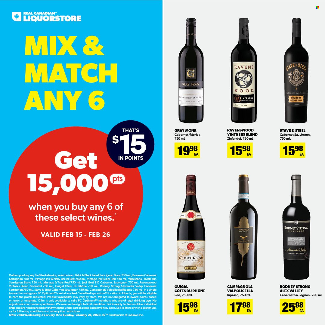 Real Canadian Liquorstore flyer - February 15, 2023 - February 19, 2023. Page 16