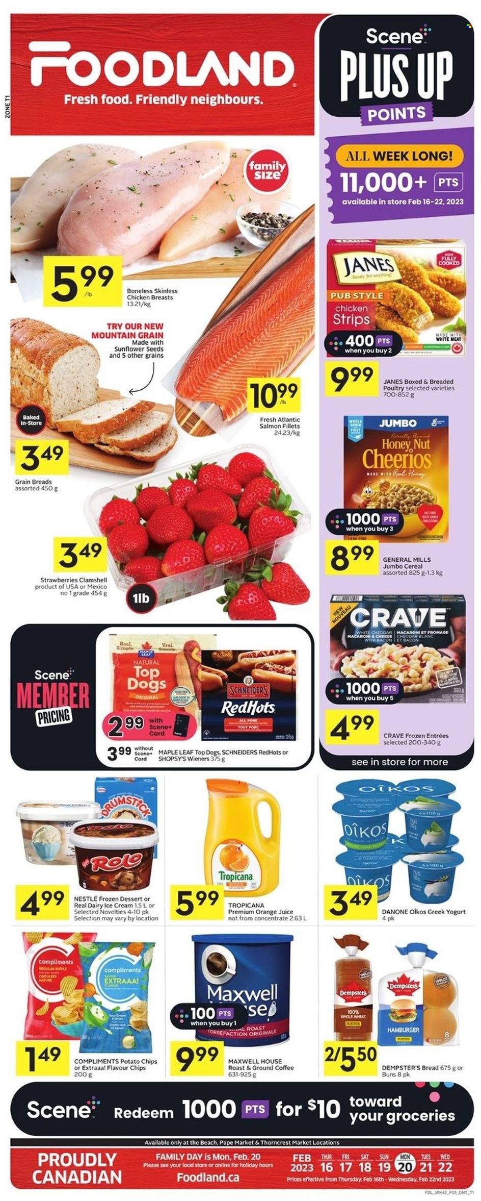 Foodland flyer - February 16, 2023 - February 22, 2023. Page 1