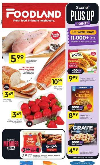 Foodland Flyer - February 16, 2023 - February 22, 2023.