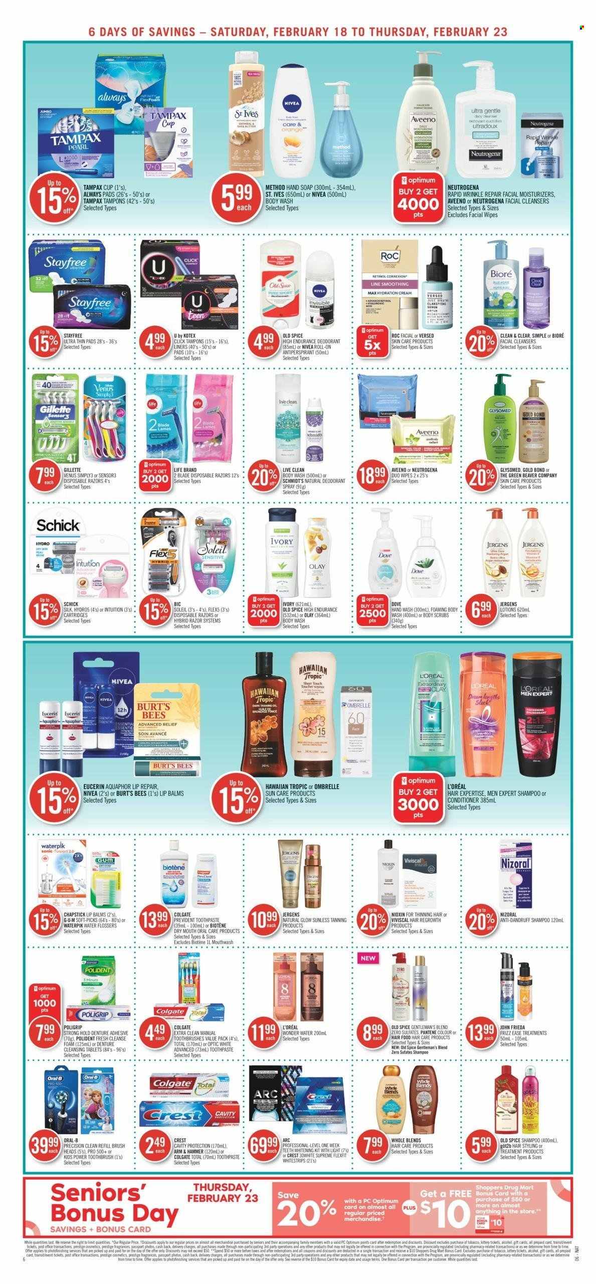 Shoppers Drug Mart flyer - February 18, 2023 - February 23, 2023. Page 6
